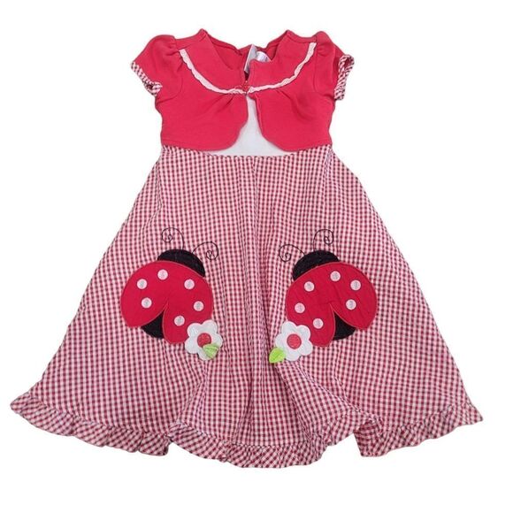 Ladybug aplaque dress 5 - Picture 1 of 5